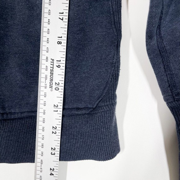 Lululemon Scuba Full Zip Hoodie Women's Blue Thumbholes‎ Cozy Activewear Size 4 - Picture 6 of 9